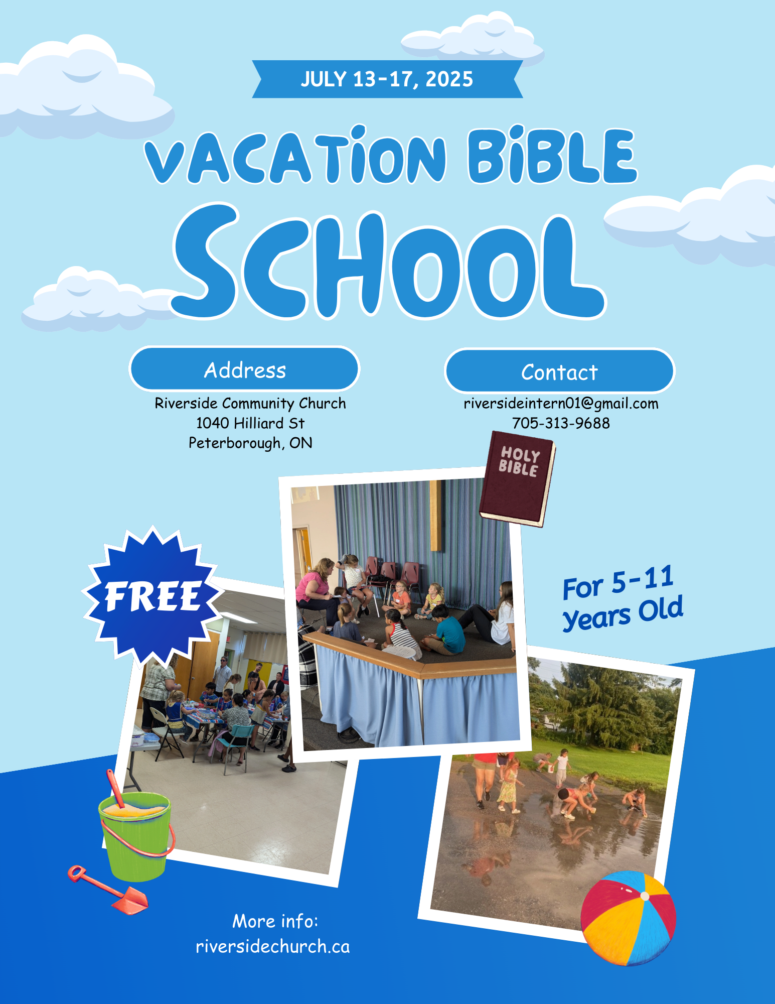 Riverside VBS Promotional Poster